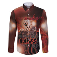 Ancient Greek Hades Family Matching Long Sleeve Bodycon Dress and Hawaiian Shirt King Of The Underworld - Wonder Print Shop