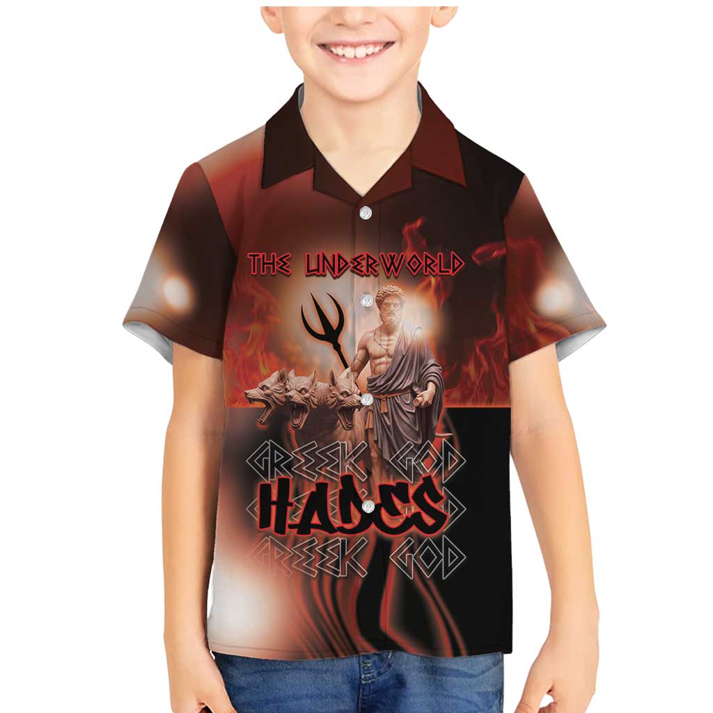 Ancient Greek Hades Family Matching Mermaid Dress and Hawaiian Shirt King Of The Underworld - Wonder Print Shop