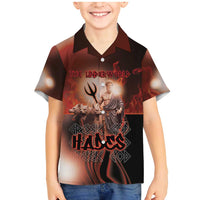 Ancient Greek Hades Family Matching Mermaid Dress and Hawaiian Shirt King Of The Underworld - Wonder Print Shop