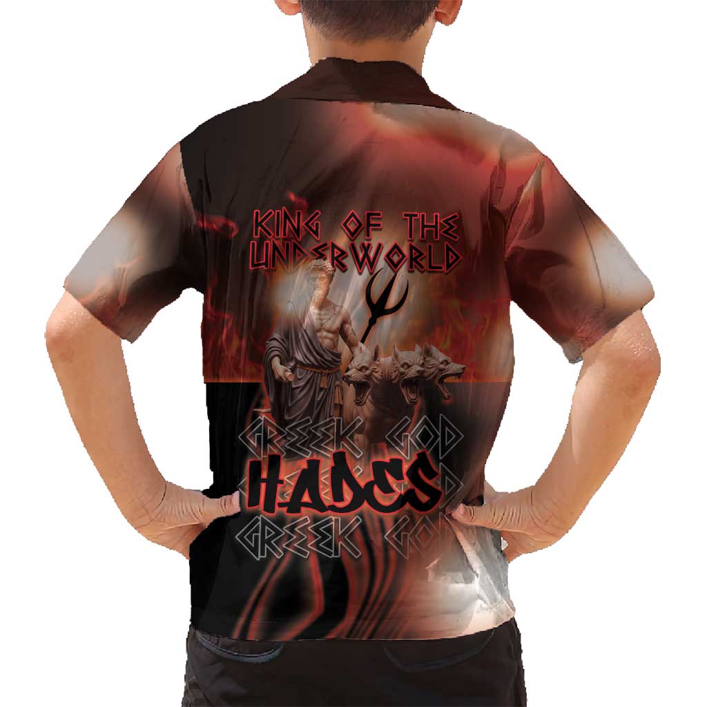 Ancient Greek Hades Family Matching Summer Maxi Dress and Hawaiian Shirt King Of The Underworld - Wonder Print Shop