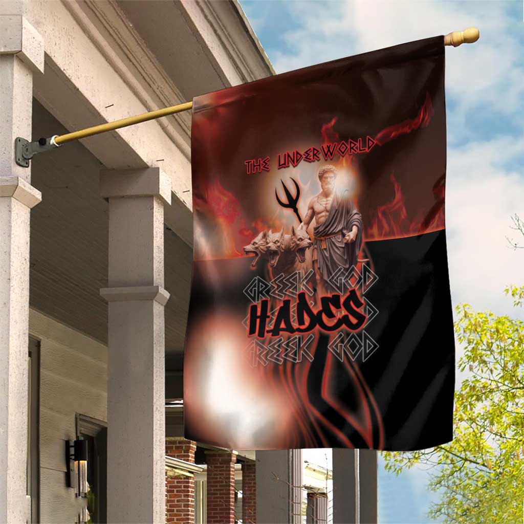 Ancient Greek Hades Garden Flag King Of The Underworld - Wonder Print Shop