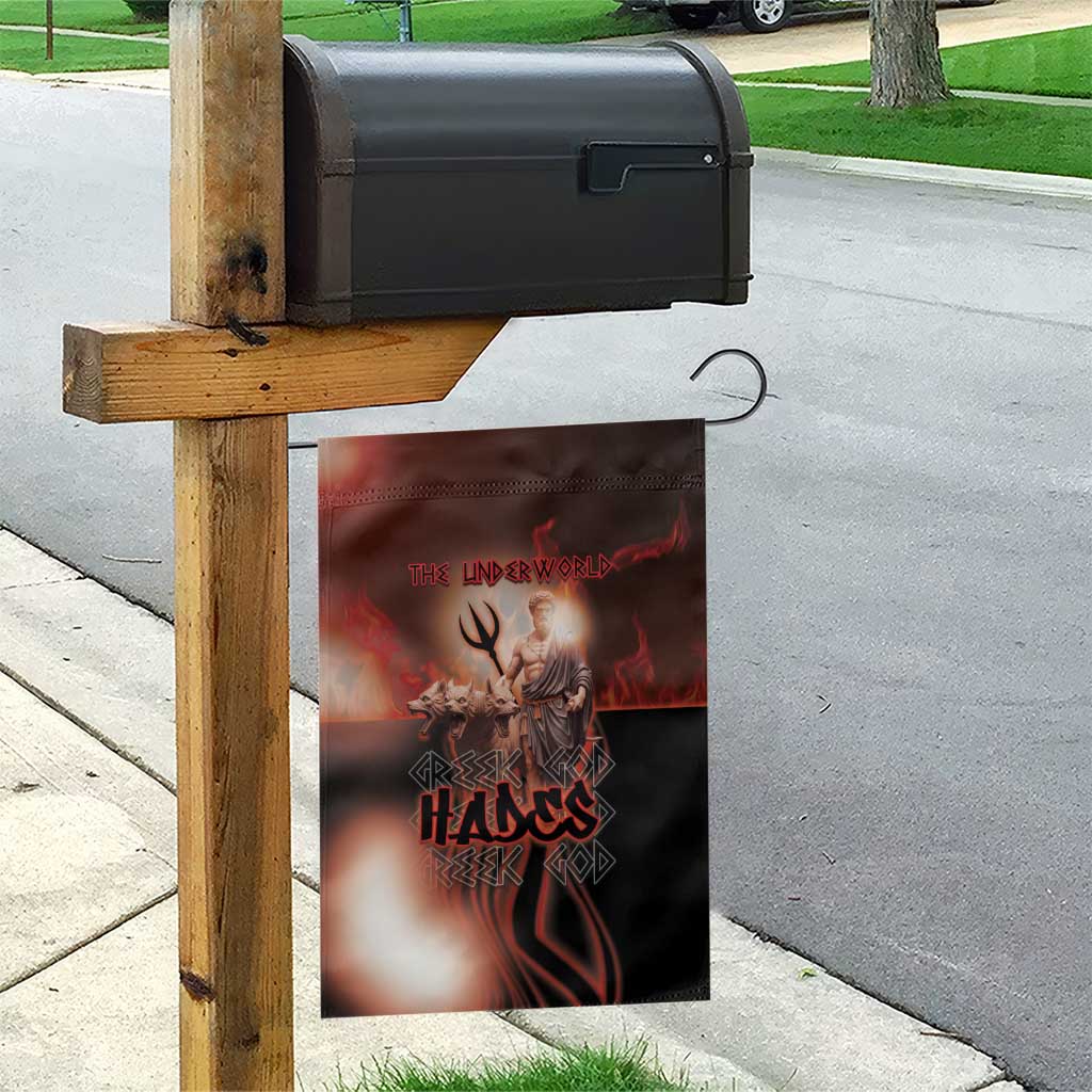 Ancient Greek Hades Garden Flag King Of The Underworld - Wonder Print Shop