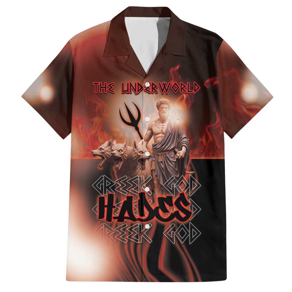 Ancient Greek Hades Hawaiian Shirt King Of The Underworld - Wonder Print Shop