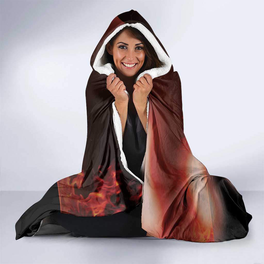 Ancient Greek Hades Hooded Blanket King Of The Underworld - Wonder Print Shop