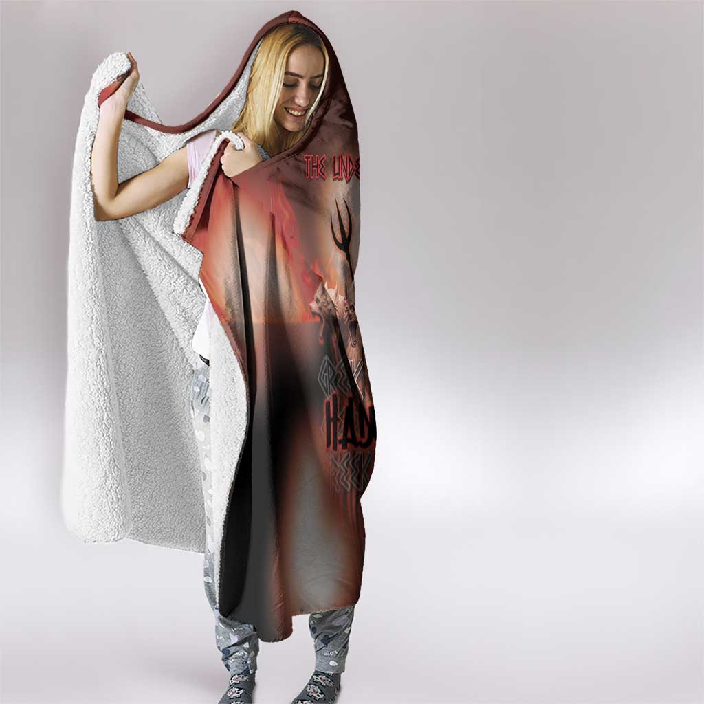 Ancient Greek Hades Hooded Blanket King Of The Underworld - Wonder Print Shop