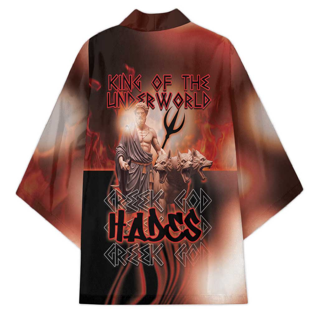 Ancient Greek Hades Kimono King Of The Underworld - Wonder Print Shop