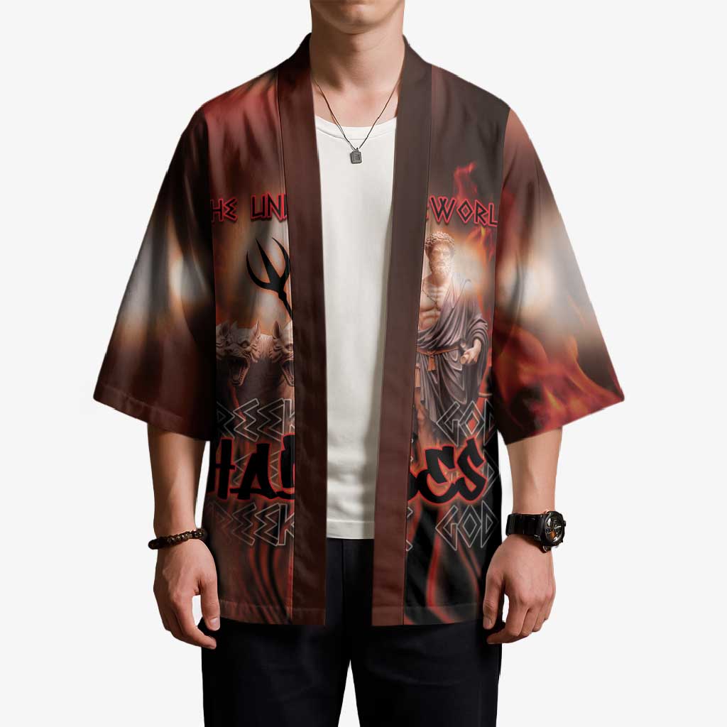 Ancient Greek Hades Kimono King Of The Underworld - Wonder Print Shop
