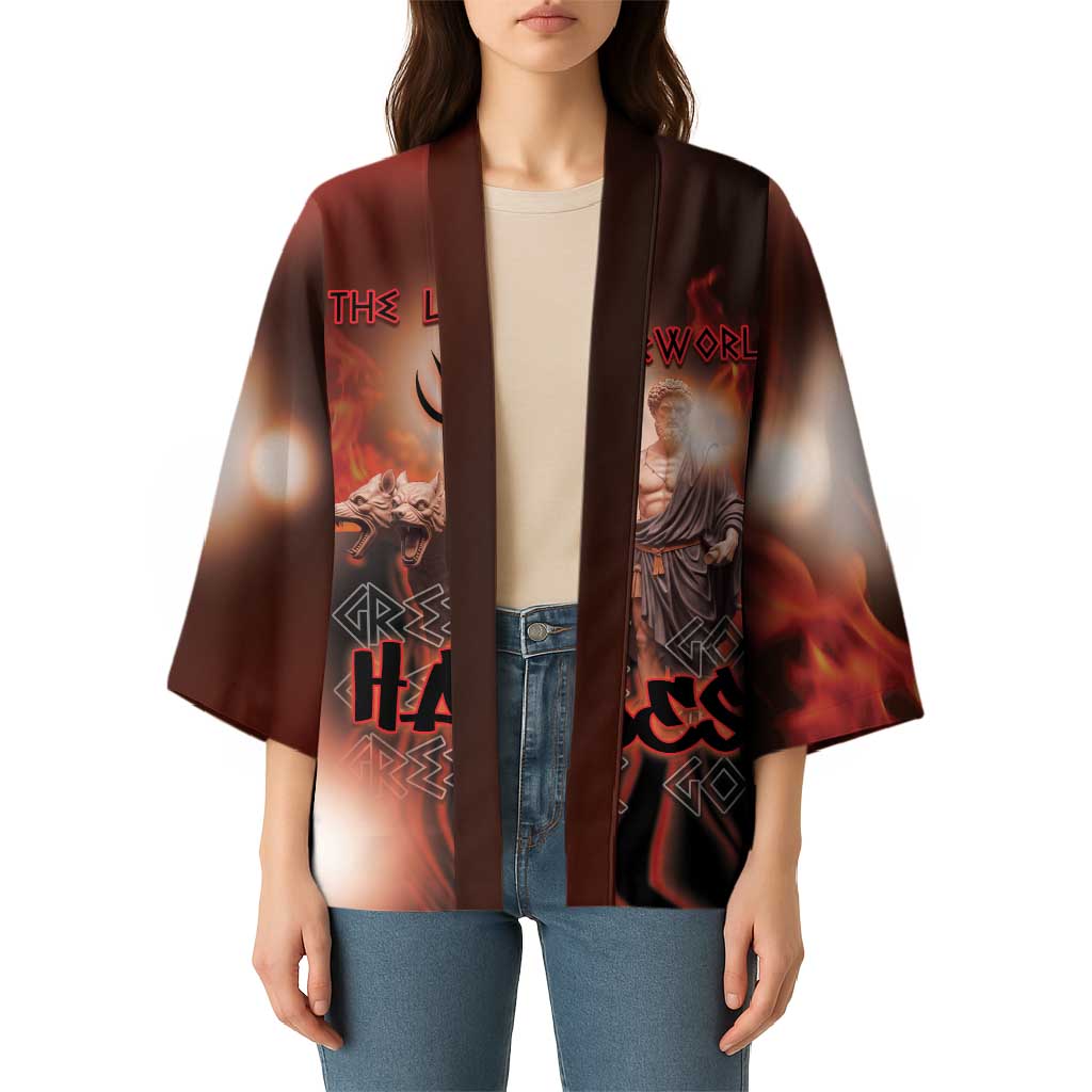 Ancient Greek Hades Kimono King Of The Underworld - Wonder Print Shop