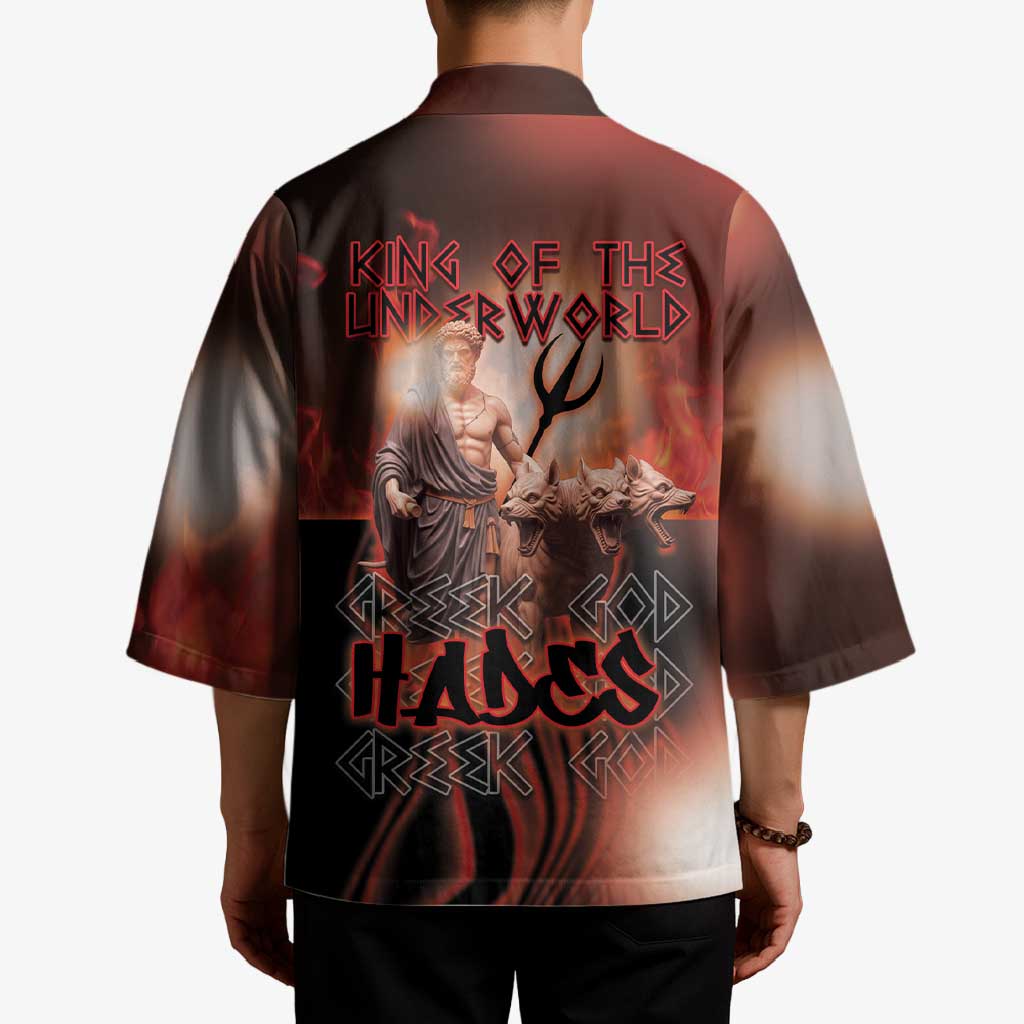 Ancient Greek Hades Kimono King Of The Underworld - Wonder Print Shop