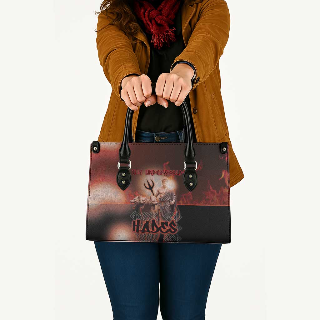 Ancient Greek Hades Leather Bag King Of The Underworld - Wonder Print Shop