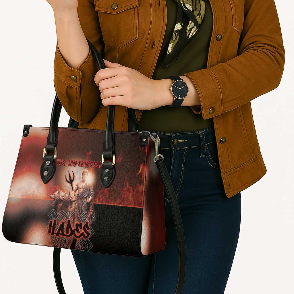 Ancient Greek Hades Leather Bag King Of The Underworld - Wonder Print Shop