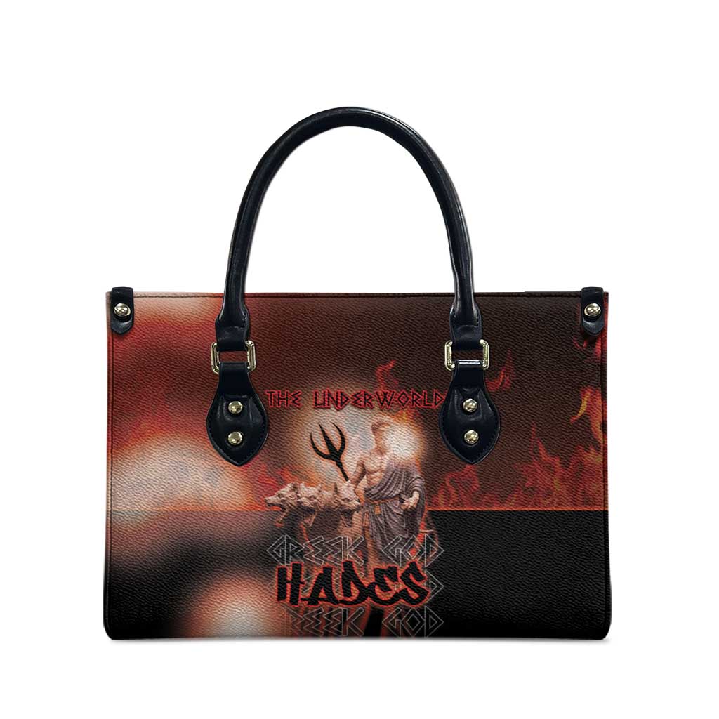 Ancient Greek Hades Leather Bag King Of The Underworld - Wonder Print Shop