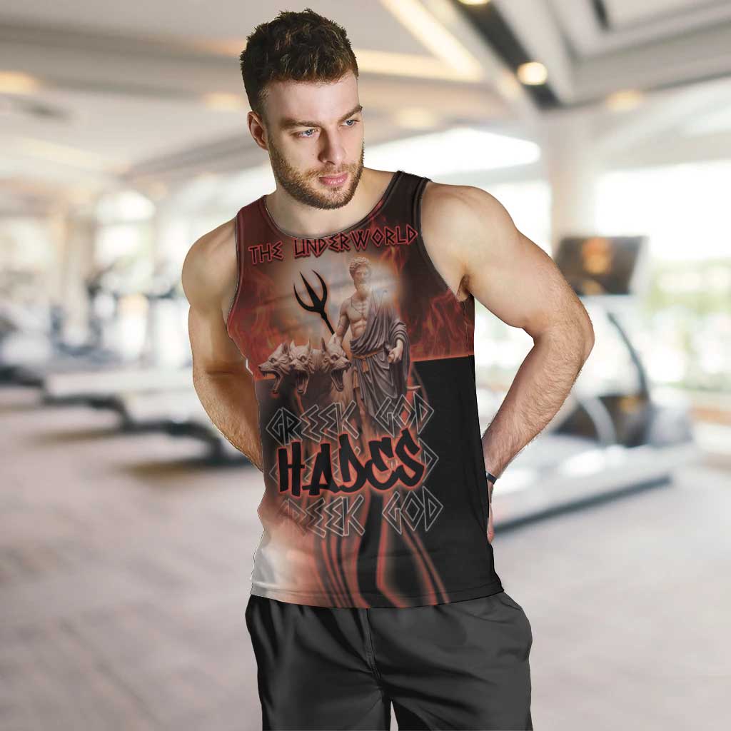 Ancient Greek Hades Men Tank Top King Of The Underworld - Wonder Print Shop