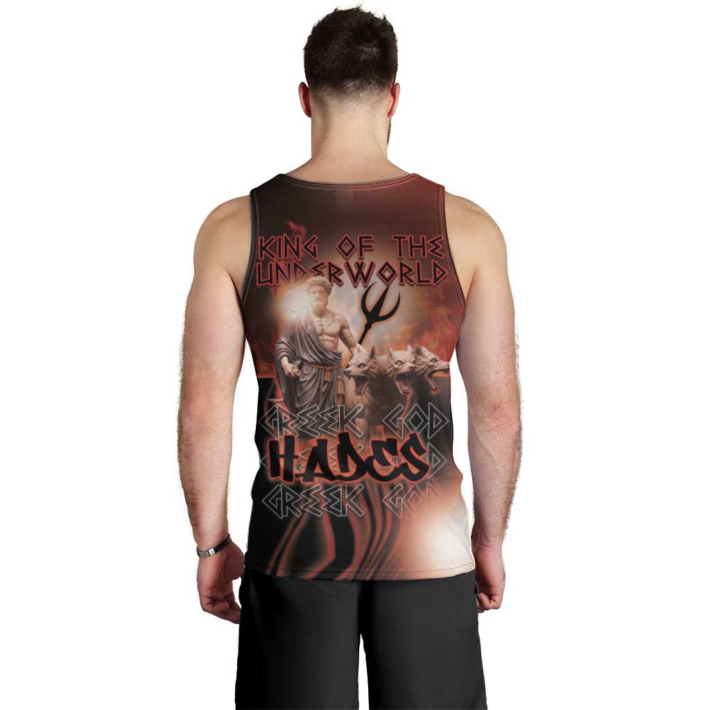 Ancient Greek Hades Men Tank Top King Of The Underworld - Wonder Print Shop