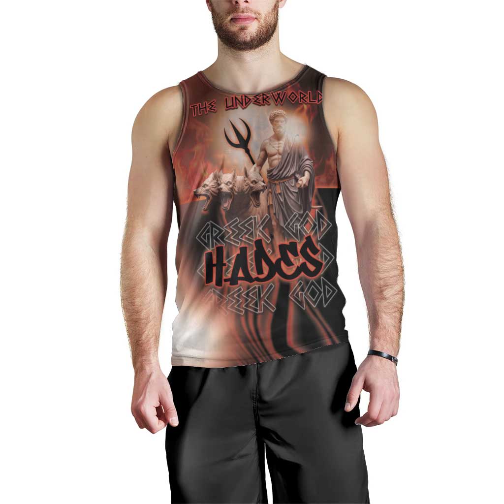 Ancient Greek Hades Men Tank Top King Of The Underworld - Wonder Print Shop