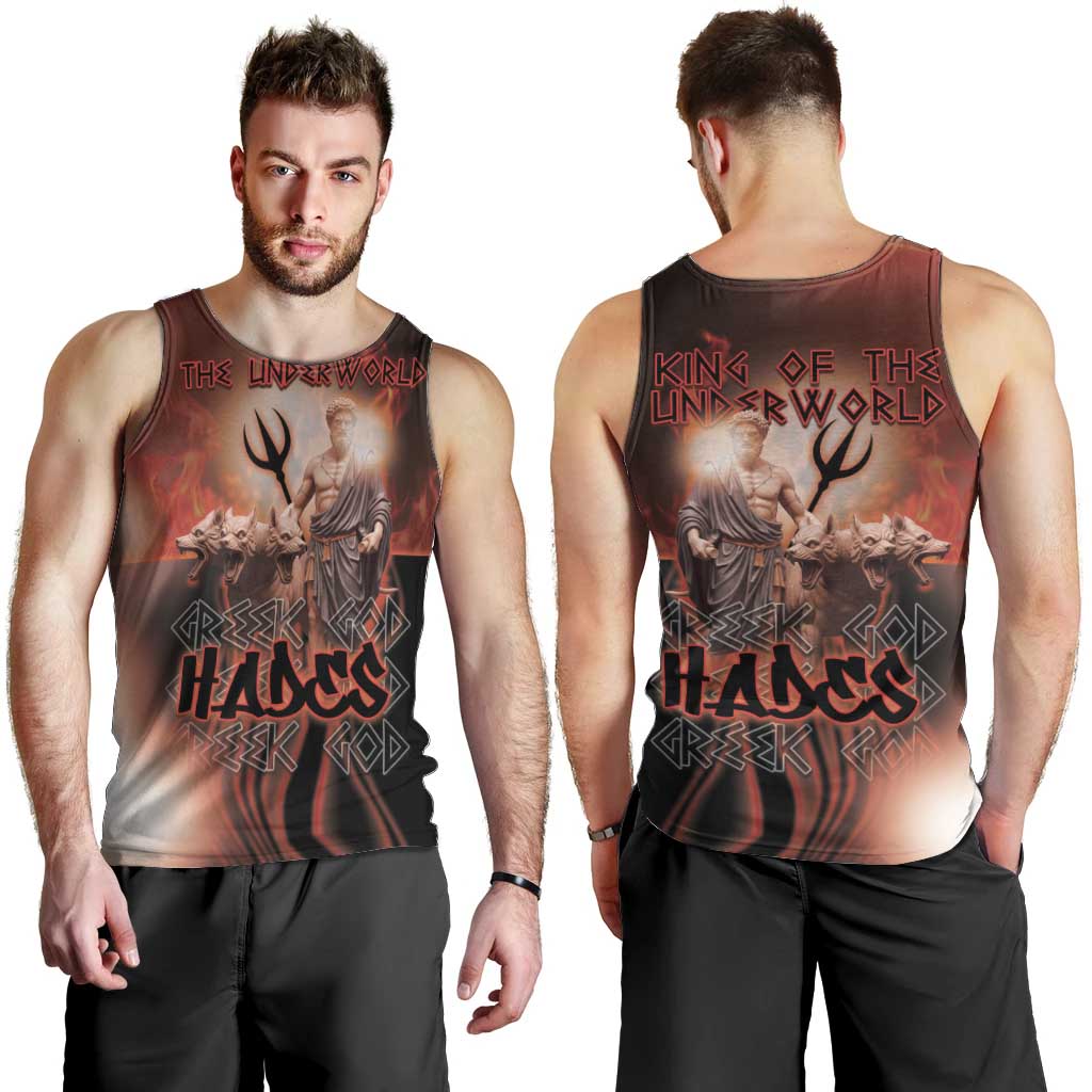 Ancient Greek Hades Men Tank Top King Of The Underworld - Wonder Print Shop
