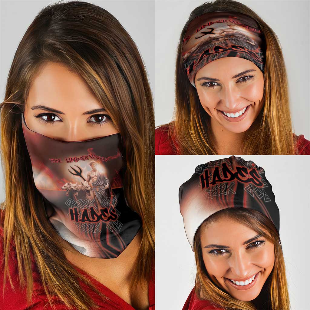 Ancient Greek Hades Neck Gaiter King Of The Underworld - Wonder Print Shop