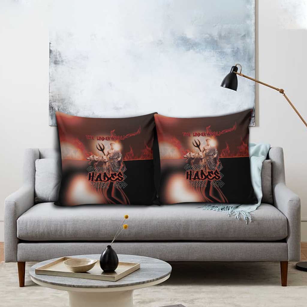 Ancient Greek Hades Pillow Cover King Of The Underworld - Wonder Print Shop