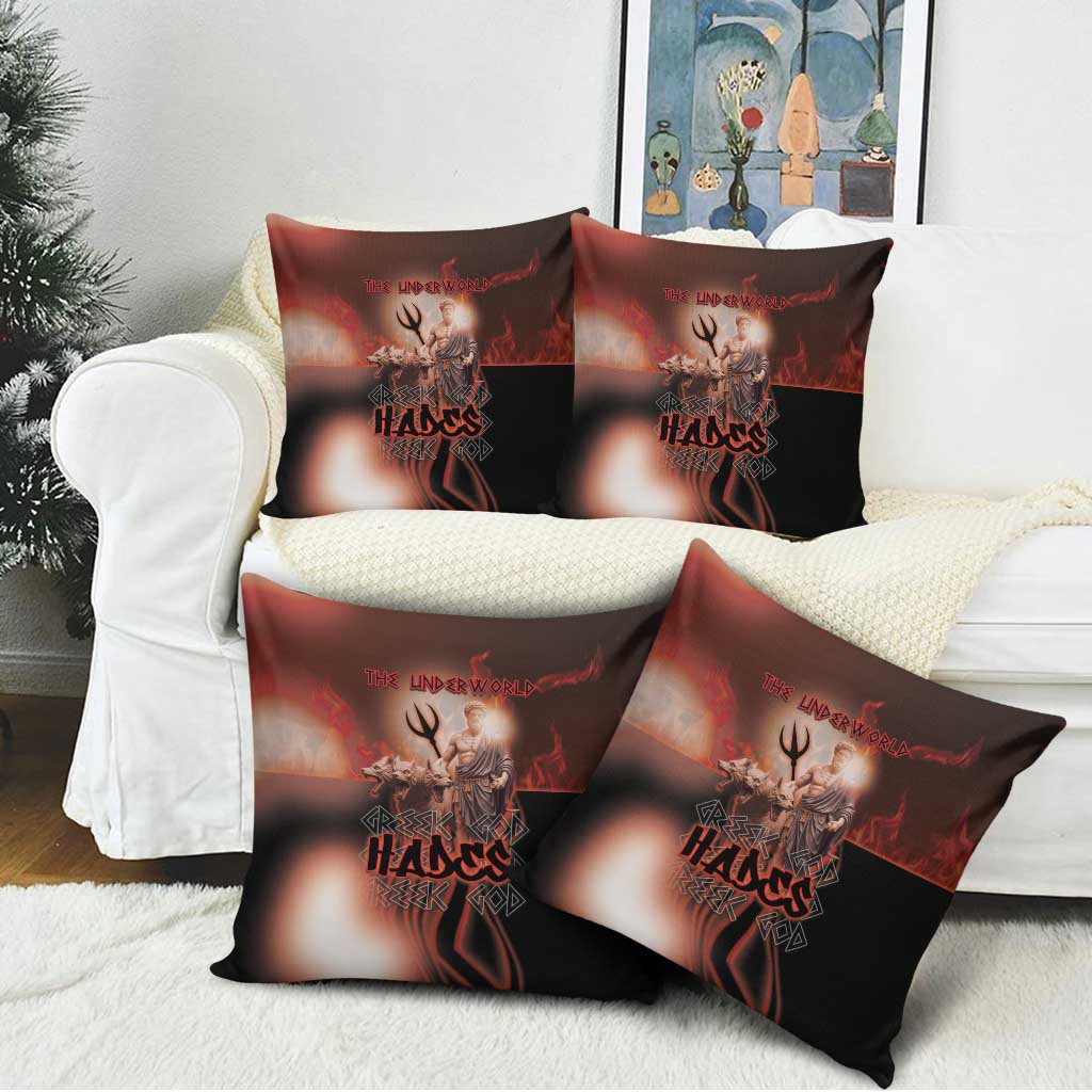 Ancient Greek Hades Pillow Cover King Of The Underworld - Wonder Print Shop