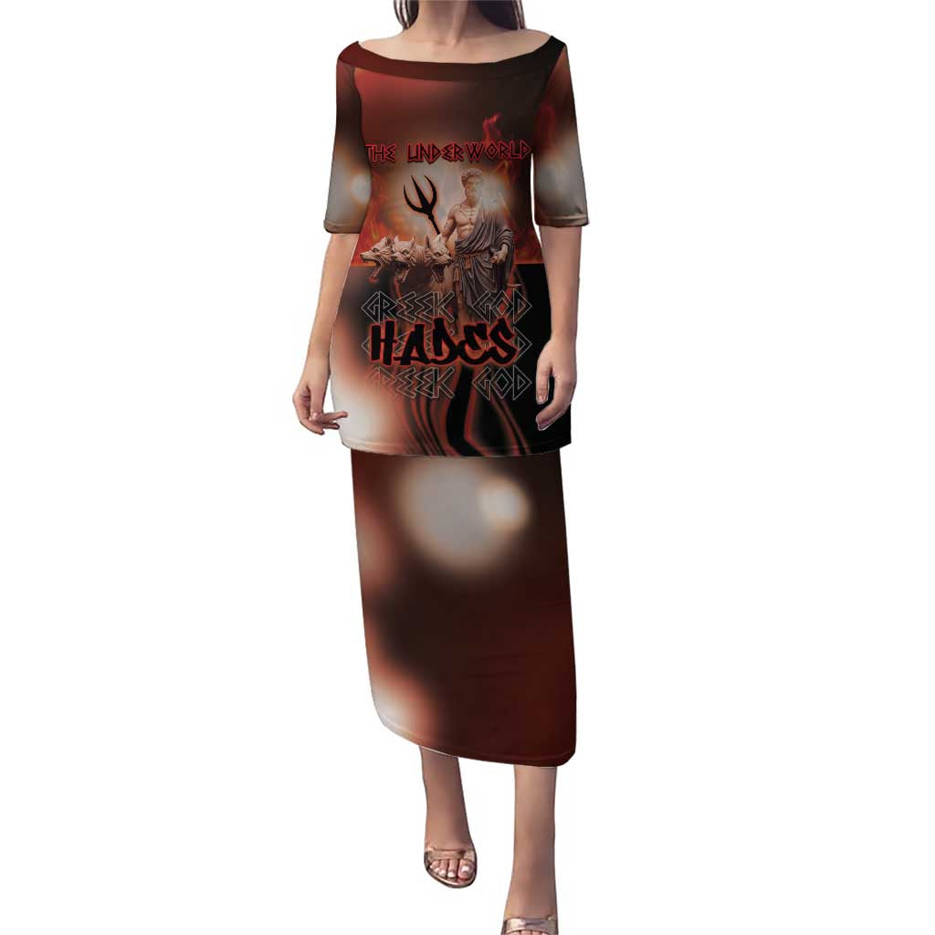 Ancient Greek Hades Puletasi King Of The Underworld - Wonder Print Shop