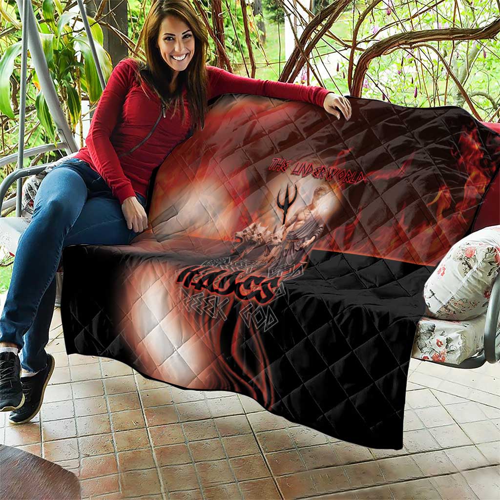 Ancient Greek Hades Quilt King Of The Underworld - Wonder Print Shop