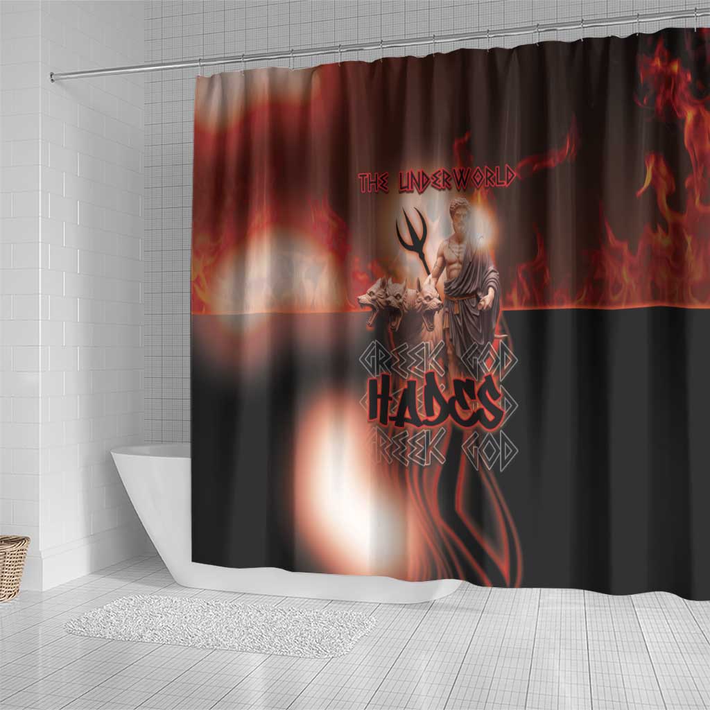 Ancient Greek Hades Shower Curtain King Of The Underworld - Wonder Print Shop