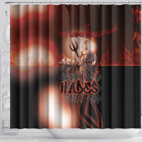 Ancient Greek Hades Shower Curtain King Of The Underworld - Wonder Print Shop