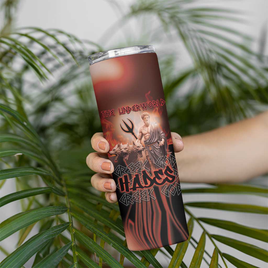Ancient Greek Hades Skinny Tumbler King Of The Underworld - Wonder Print Shop
