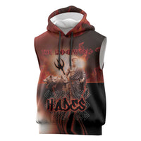 Ancient Greek Hades Sleeveless Hoodie King Of The Underworld - Wonder Print Shop