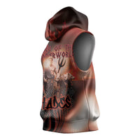 Ancient Greek Hades Sleeveless Hoodie King Of The Underworld - Wonder Print Shop