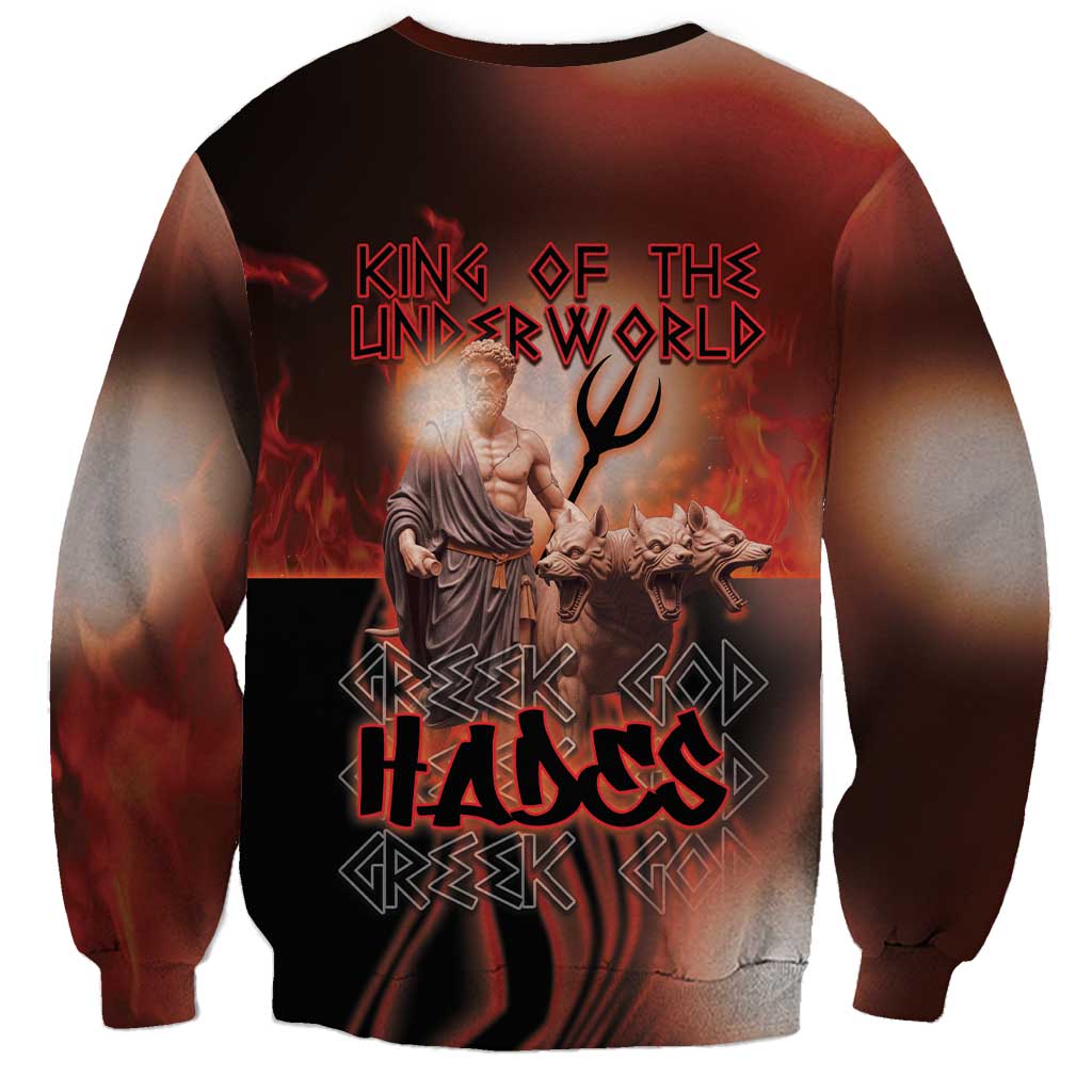 Ancient Greek Hades Sweatshirt King Of The Underworld - Wonder Print Shop