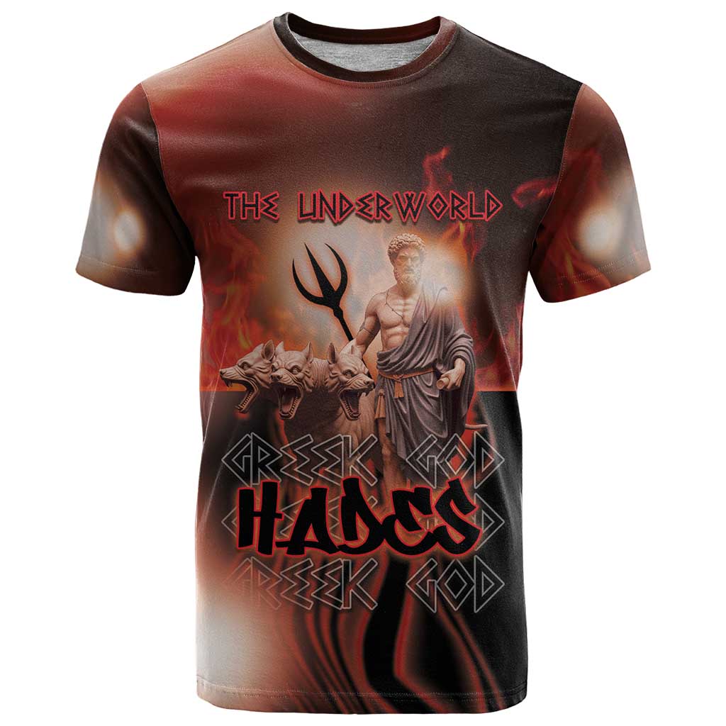 Ancient Greek Hades T Shirt King Of The Underworld - Wonder Print Shop
