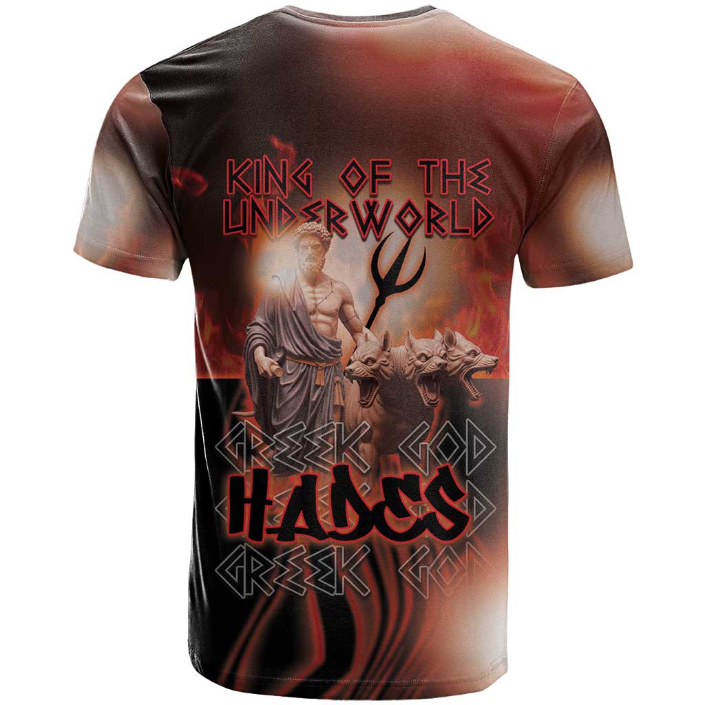 Ancient Greek Hades T Shirt King Of The Underworld - Wonder Print Shop
