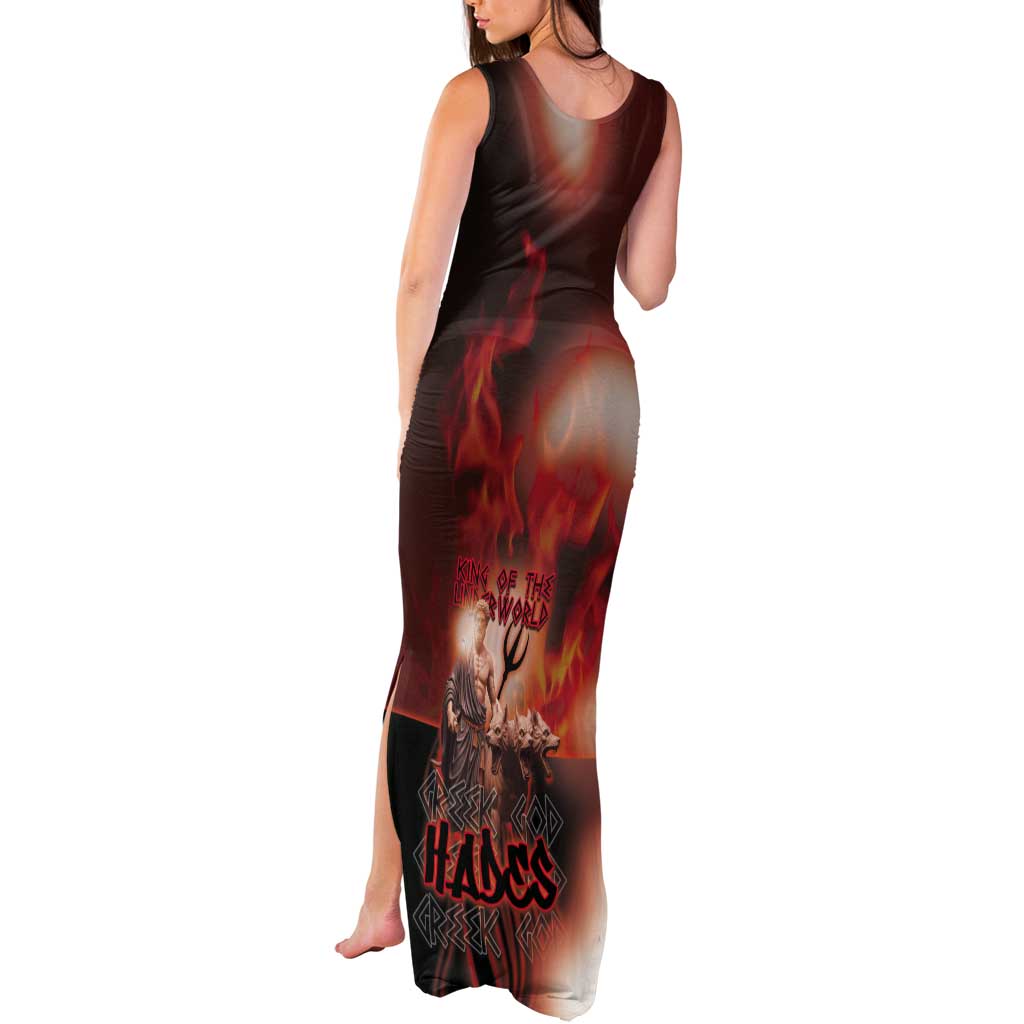 Ancient Greek Hades Tank Maxi Dress King Of The Underworld - Wonder Print Shop