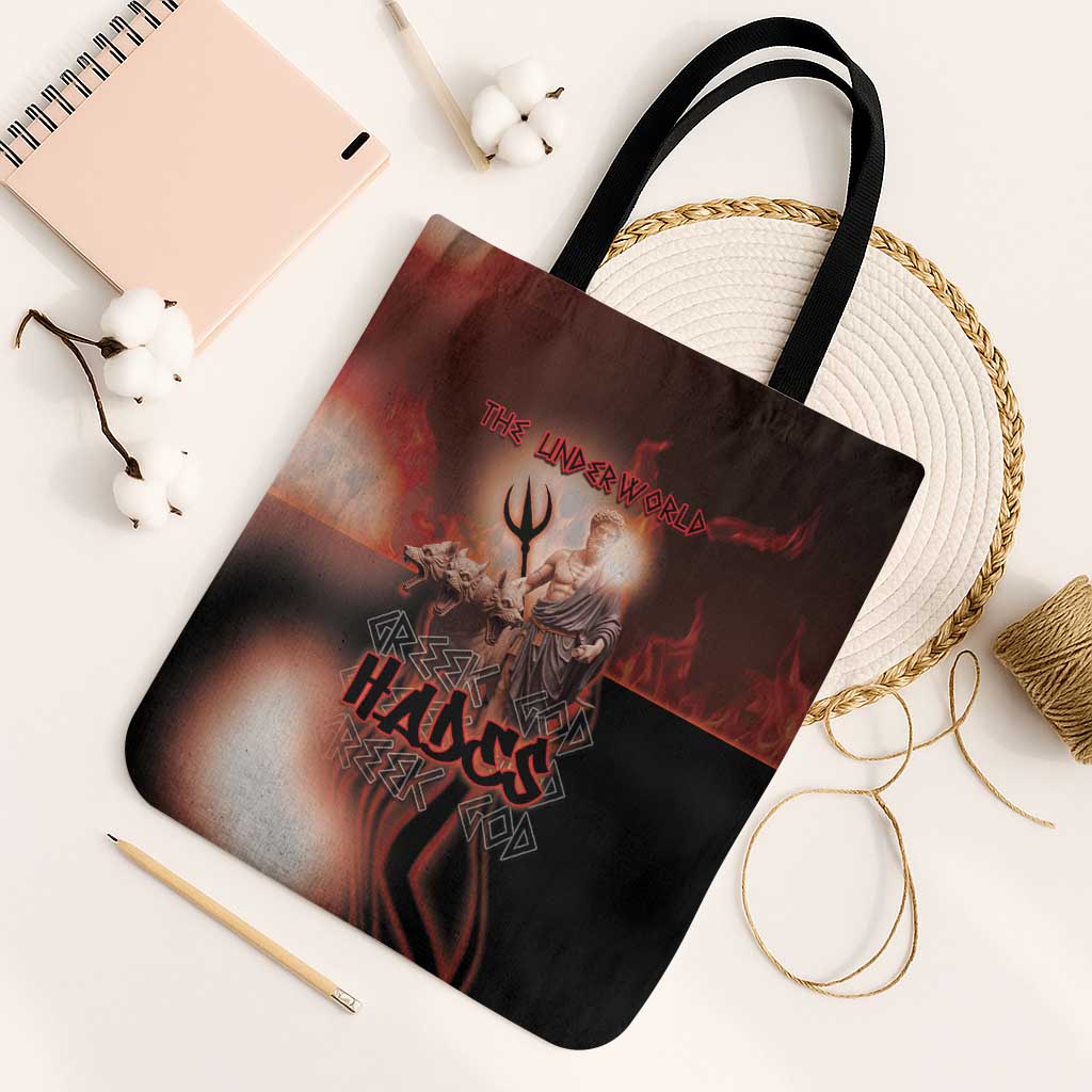 Ancient Greek Hades Tote Bag King Of The Underworld - Wonder Print Shop