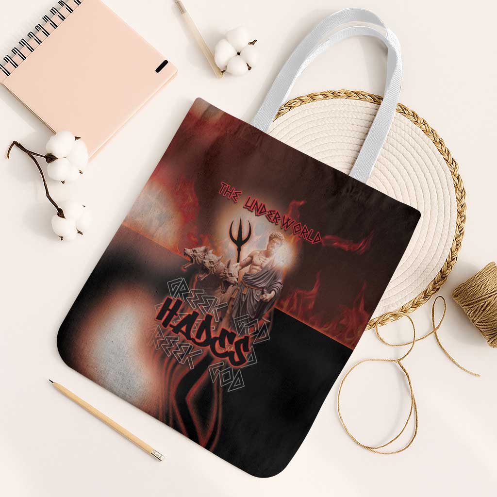 Ancient Greek Hades Tote Bag King Of The Underworld - Wonder Print Shop