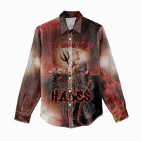 Ancient Greek Hades Women Casual Shirt King Of The Underworld - Wonder Print Shop