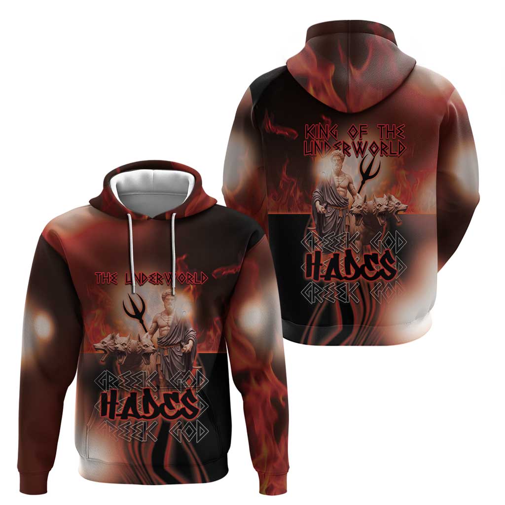 Ancient Greek Hades Zip Hoodie King Of The Underworld - Wonder Print Shop