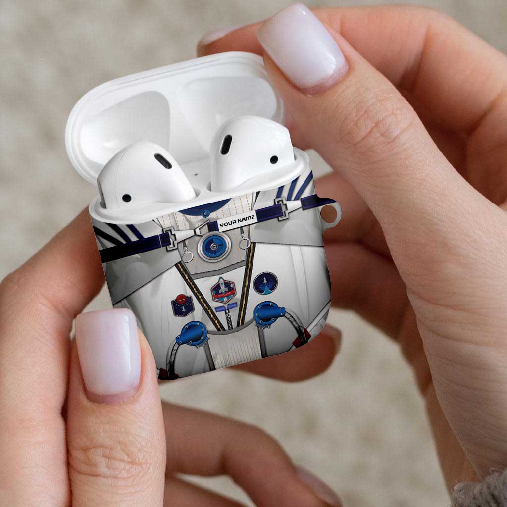 Personalized Astronaut AirPods Case Space Diving Suit - Wonder Print Shop