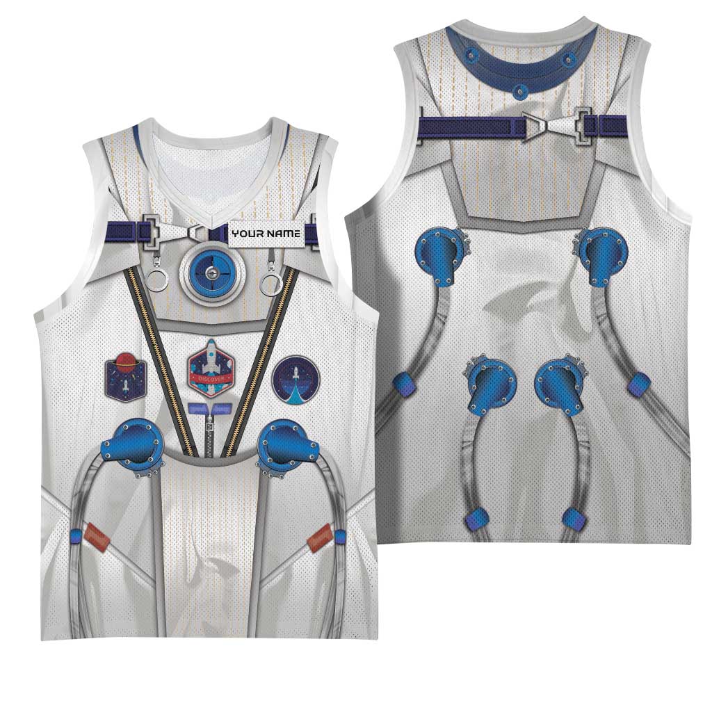 Personalized Astronaut Basketball Jersey Space Diving Suit - Wonder Print Shop