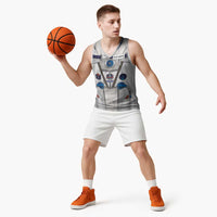 Personalized Astronaut Basketball Jersey Space Diving Suit - Wonder Print Shop