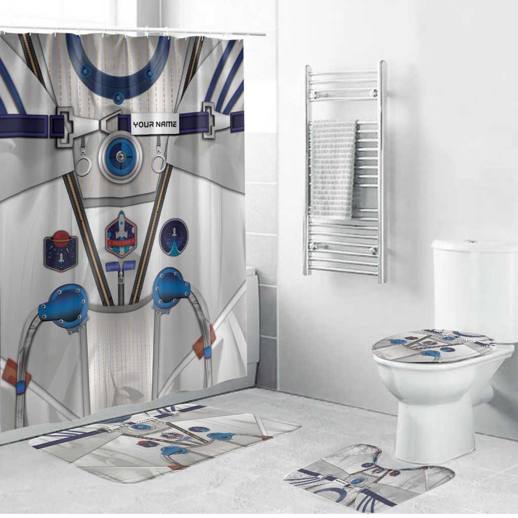 Personalized Astronaut Bathroom Set Space Diving Suit - Wonder Print Shop