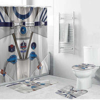 Personalized Astronaut Bathroom Set Space Diving Suit - Wonder Print Shop
