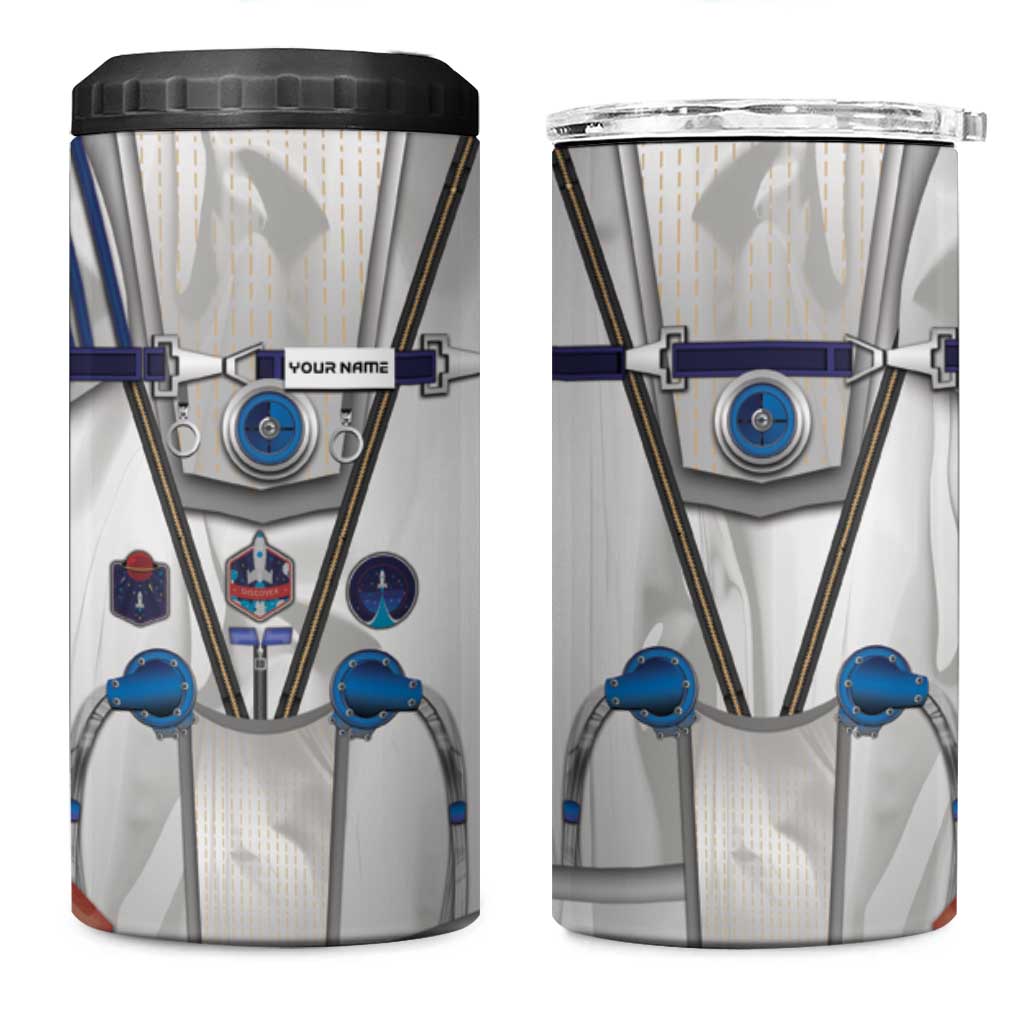Personalized Astronaut 4 in 1 Can Cooler Tumbler Space Diving Suit - Wonder Print Shop