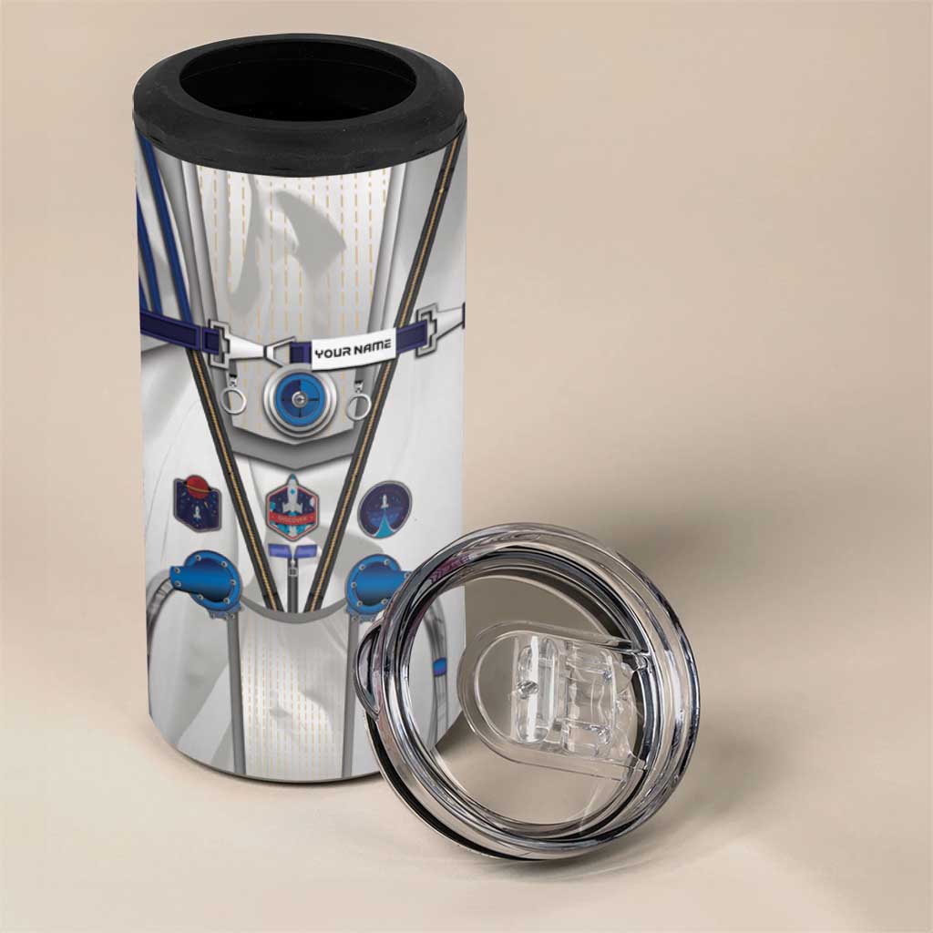 Personalized Astronaut 4 in 1 Can Cooler Tumbler Space Diving Suit - Wonder Print Shop