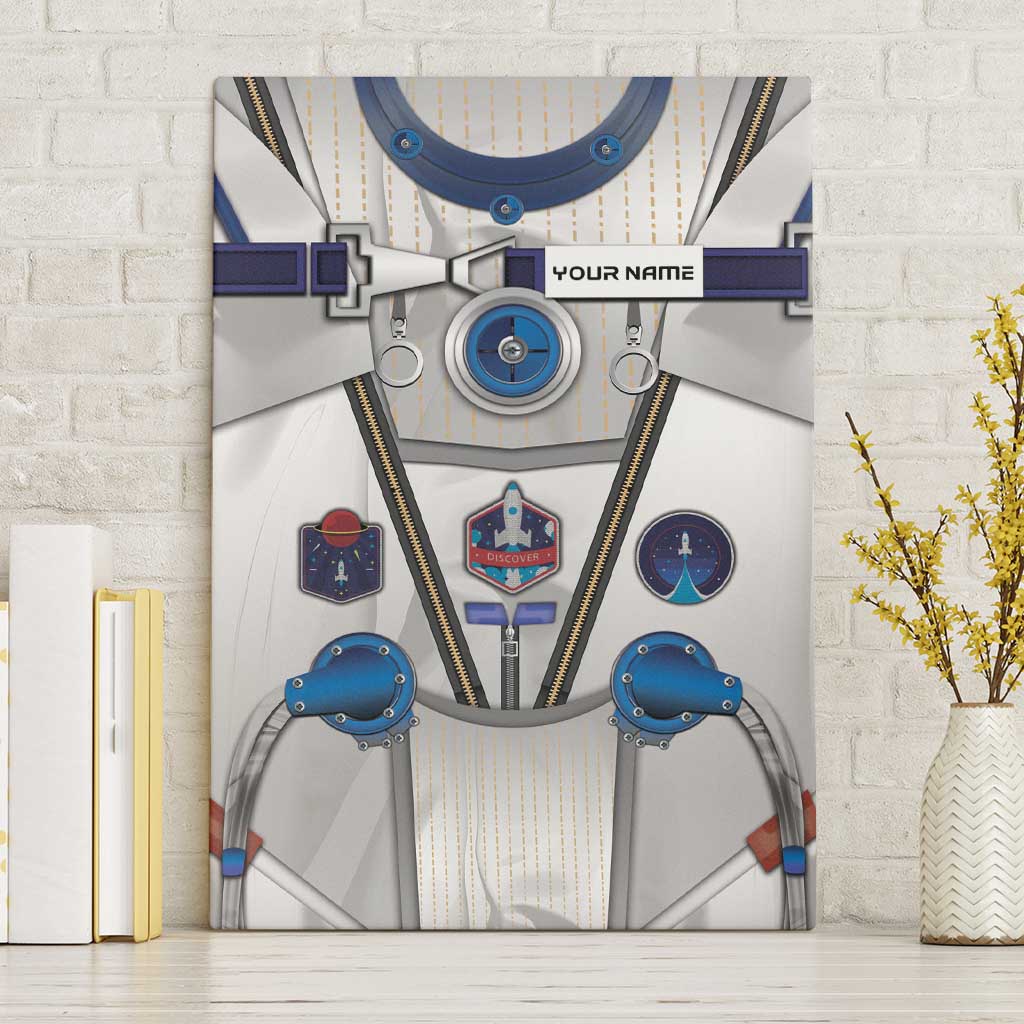 Personalized Astronaut Canvas Wall Art Space Diving Suit - Wonder Print Shop