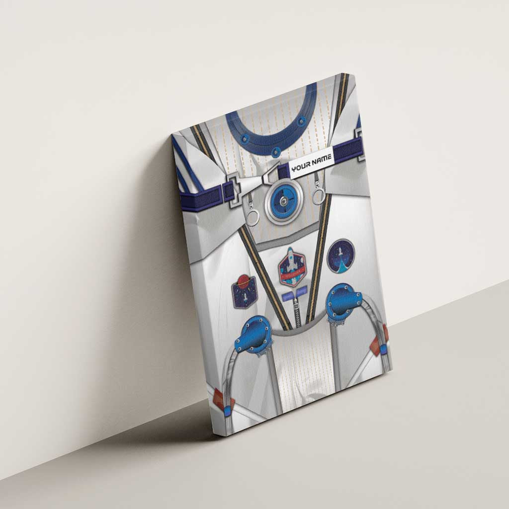 Personalized Astronaut Canvas Wall Art Space Diving Suit - Wonder Print Shop
