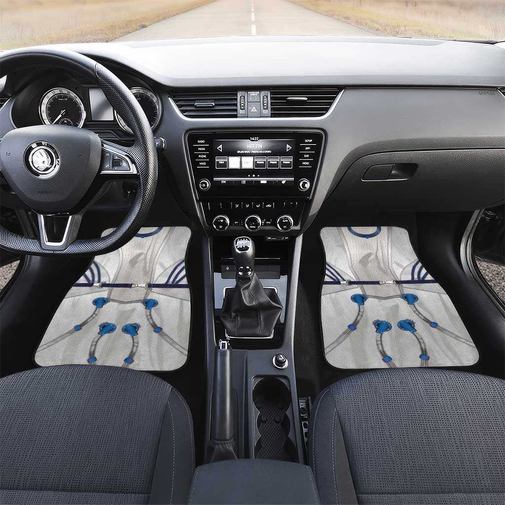 Personalized Astronaut Car Mats Space Diving Suit - Wonder Print Shop