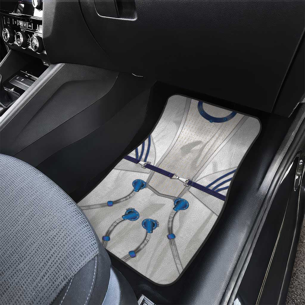 Personalized Astronaut Car Mats Space Diving Suit - Wonder Print Shop