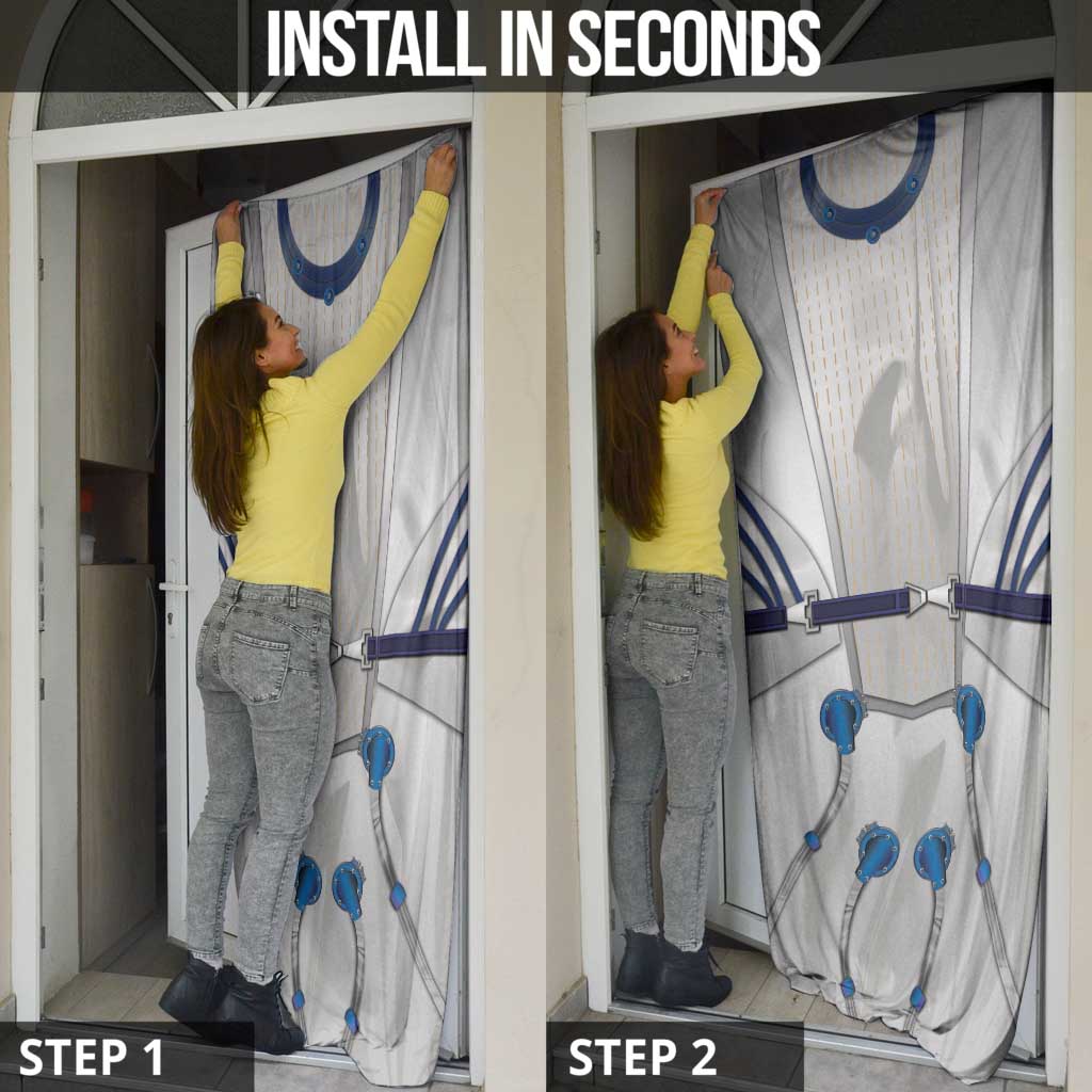 Astronaut Door Cover Space Diving Suit - Wonder Print Shop